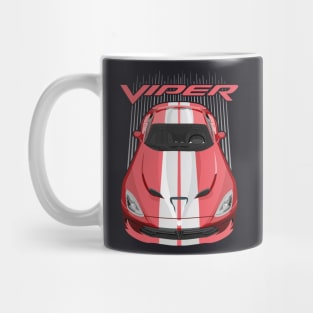 Viper SRT-red and white Mug